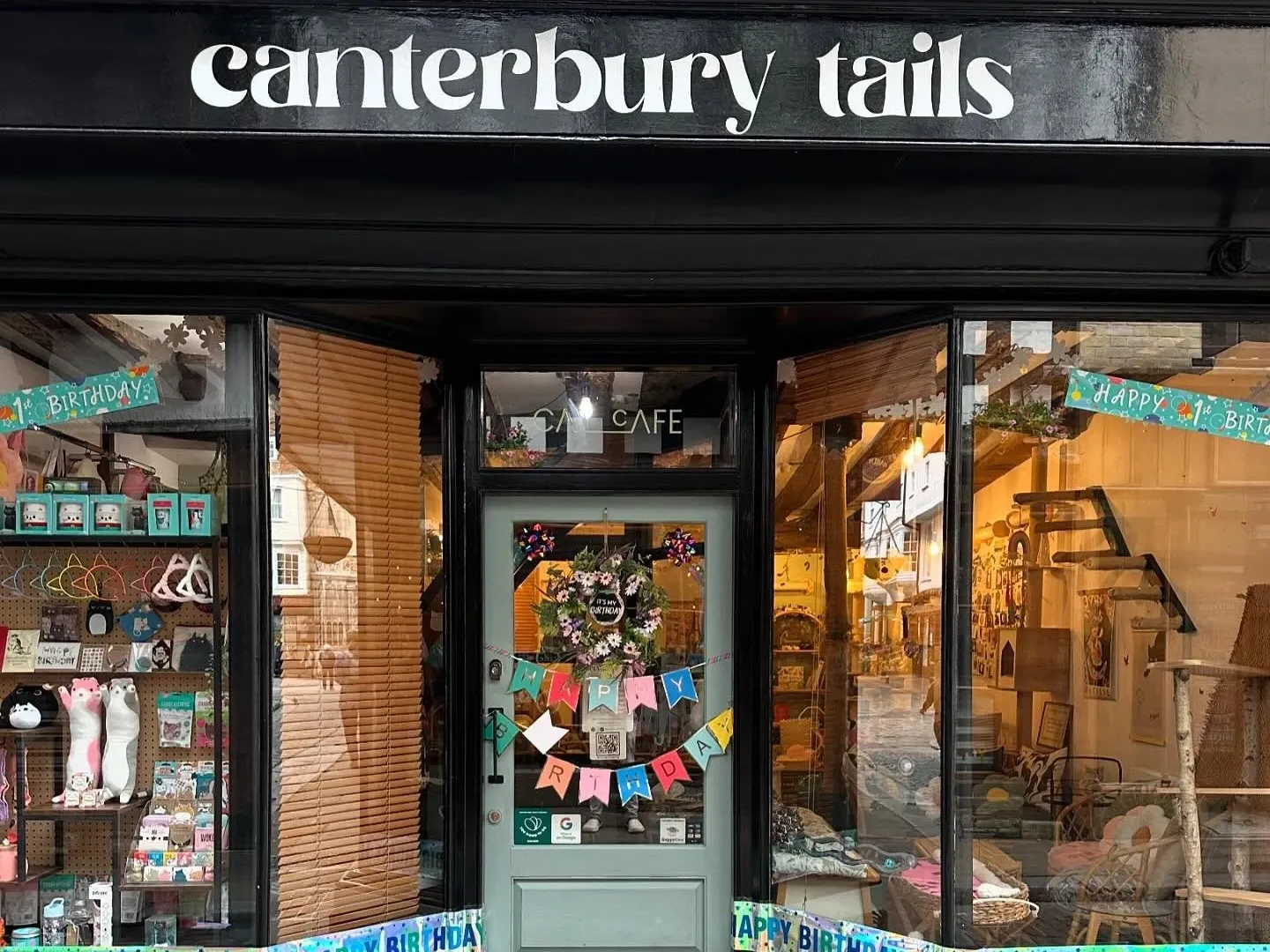 Canterbury Tails Cat Cafe exterior
