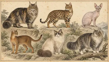 純血種に会える猫カフェ：メインクーン、ラグドール、スフィンクスなど