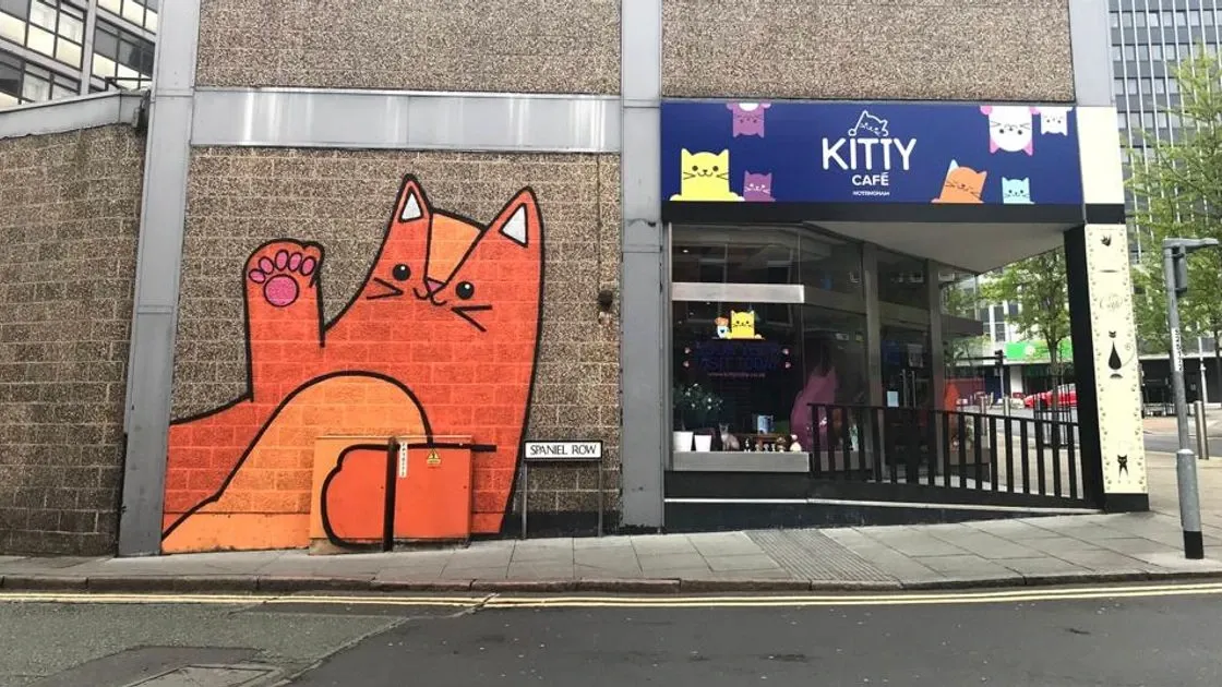 Kitty Cafe Nottingham exterior"