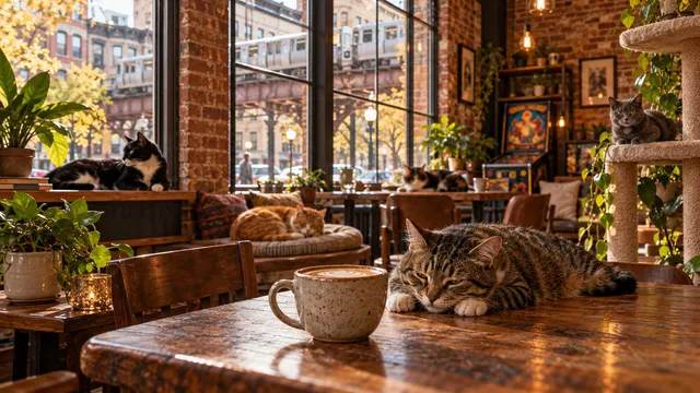 Cat Cafes in Chicago: The Catcade vs. Tree House