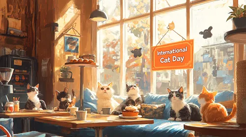 When is International Cat Day?